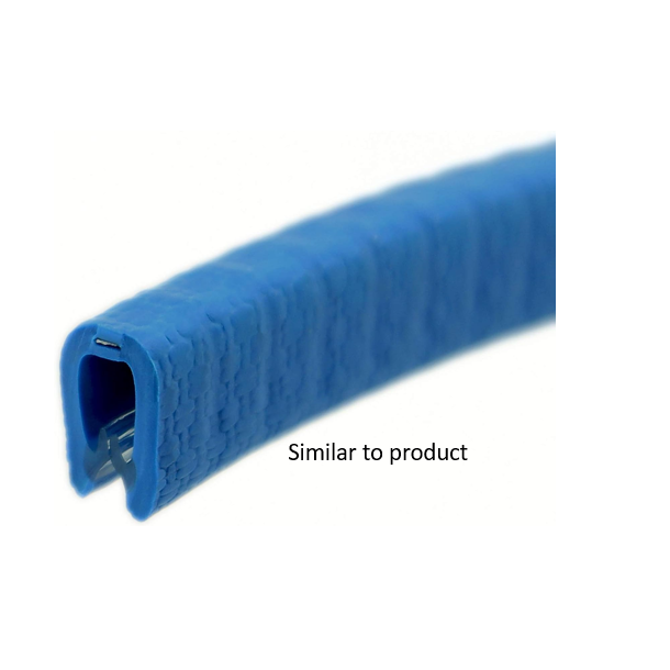 EDGE PROTECTION PROFILE KS, 1-2MM, BK. Minimum order quantity = 50