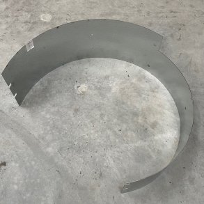 BRAKE DISC COVER UPPER PROTECTN G80. HS Code: 73269098, CoO: ES. Steel