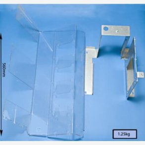 INSULR PLASTIC DC BUS CAPR.