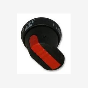 GP135566. 60005612. Round Handle OHB65J6 (OH_J, Type 1, 3R, 12 Handle used on ABB OS100J03WP Fuse Switch. HS Code: 85389099, CoO: FI. 