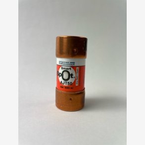 FUSE CLASS J 50A 600VAC UL AJT50. HS-Code: 85361050, CoO: Mexico.