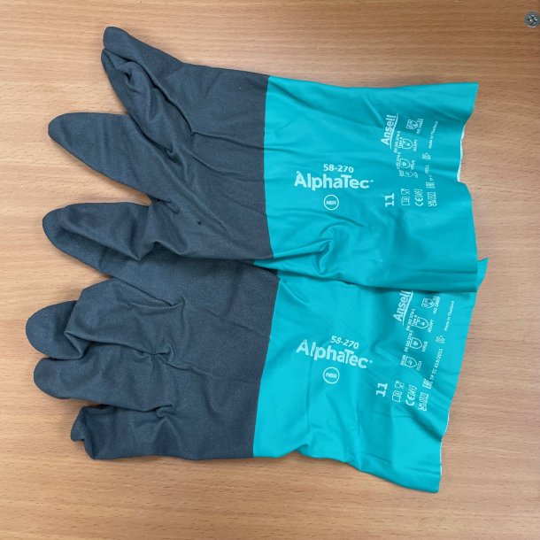 Gloves, AlphaTec 58-270 size 11.  