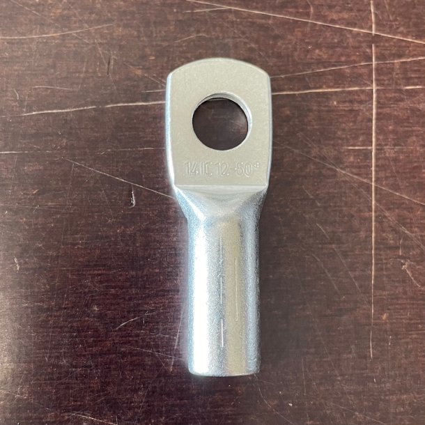 Cable lug. tube. 50qmm M12. DIN46235. 