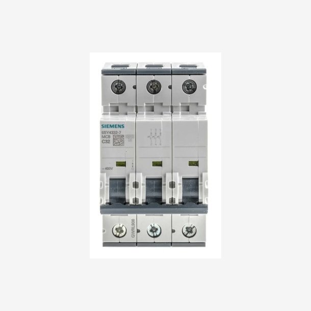 SIEMENS 5SY4332-7 CB 3P C 32A.  