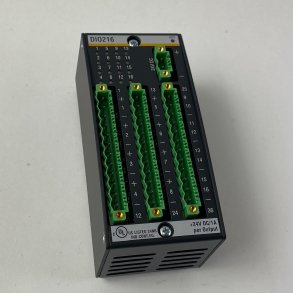 DIO216, Digital input/output module, 16x DIO, 24V / 1A, 600s filter, 1 group, 3-wire system, 1 interruptchannel, 50s delay, isolated