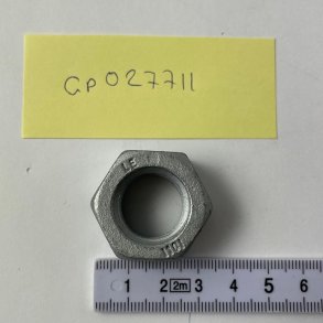 HEX.NUT ISO4032 M20 10 FLZNL NC 1000H. HEXAGONAL NUT M20. 