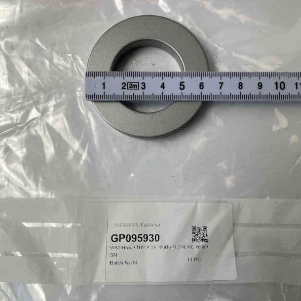 WAS HARD THICK 36 300HV FLZNL NC 1000H. M36 NORLOCK WASHER. HS code: 73182200, CoO: ES, 0,08 kg,