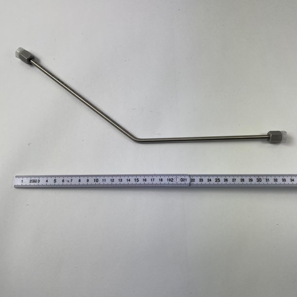 STAINLESS TUBE D6 EO2 FITTINGS L=440MM. TUBE L=440MM. Sparepart for windturbine, steel. 