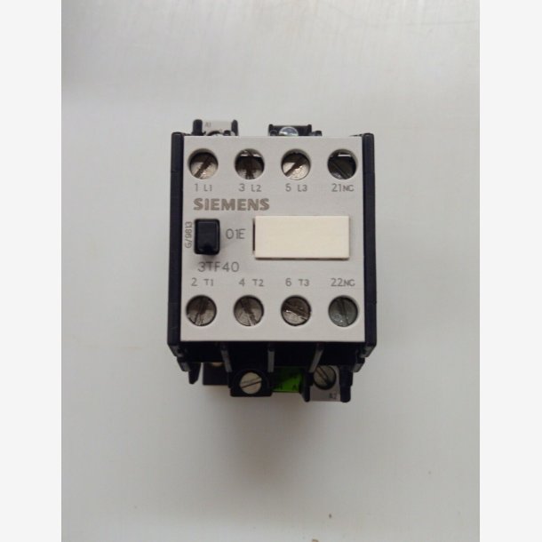 CONTACTOR 3TF4001-0ABO, 24VAC