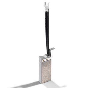 CARBON BRUSH C80X, 40X20X100 STD, R=250