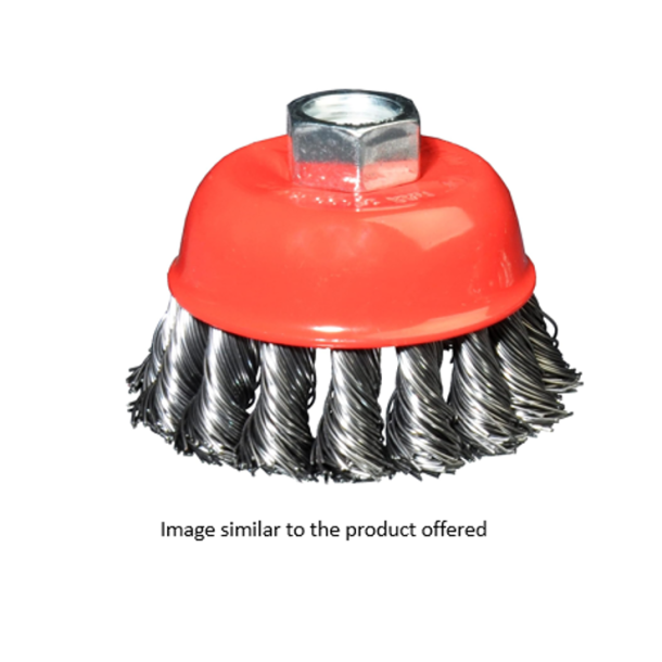 CUP BRUSH 65MM M14 FOR ANGLE GRINDER
