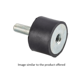 RUBBER METAL BUFFER MODEL 2 B, 40X30X10. Minimum order quantity = 25