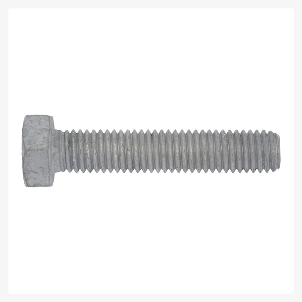 HEXAGON BOLT M12X25, ISO4017-8.8-TZN