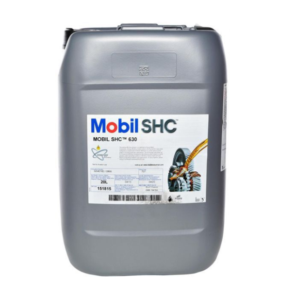 OIL, GEAR, MOBIL SHC 630, 20L PER LITER