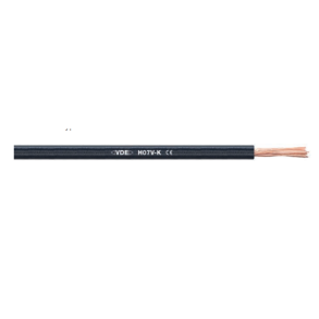 CABLE H07V-K, 2.5MM2, BLACK, RG100