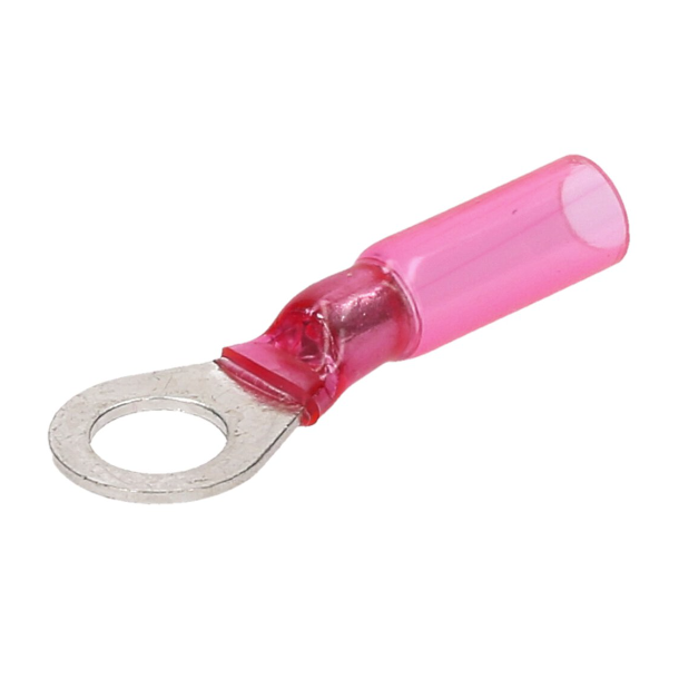 RING CABLE LUG 0.5-1.0, M5, ISOL. RED.