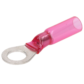 RING CABLE LUG 0.5-1.0, M5, ISOL. RED. Minimum order quantity = 100