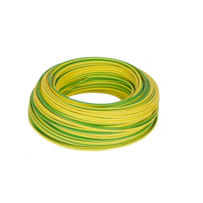 CABLE H07V-K, 6MM2, GREEN/YELLOW.