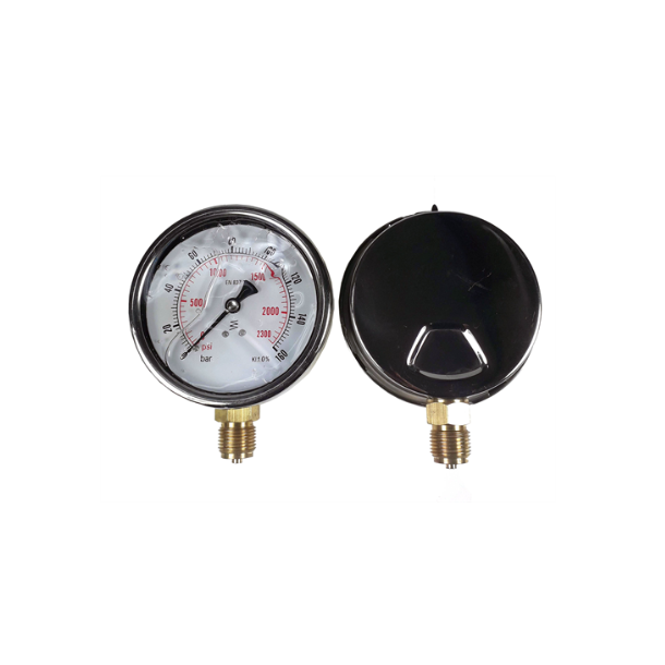 MANOMETER NG100, 0-160BAR, 1/2I N ,BELOW.