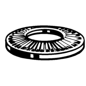WASHER, MEDIUM 4X10.2X1, SPRING STEEL-ZN.