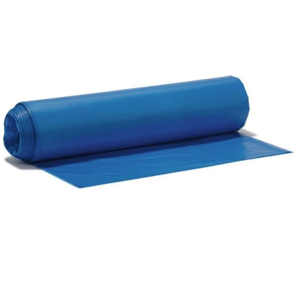 REFUSE BAG 15 PIECE ROLL 120L BLUE 100MY.