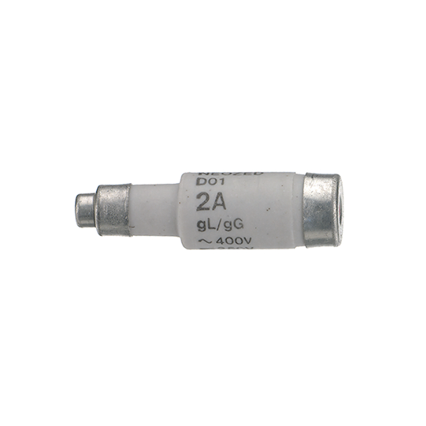 FUSE D01 2A, GL-GG, NEOZED. Minimum order quantity = 100