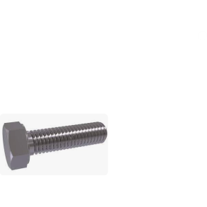HEXAGON BOLT, M10X16, ISO4017-8.8-TZN.