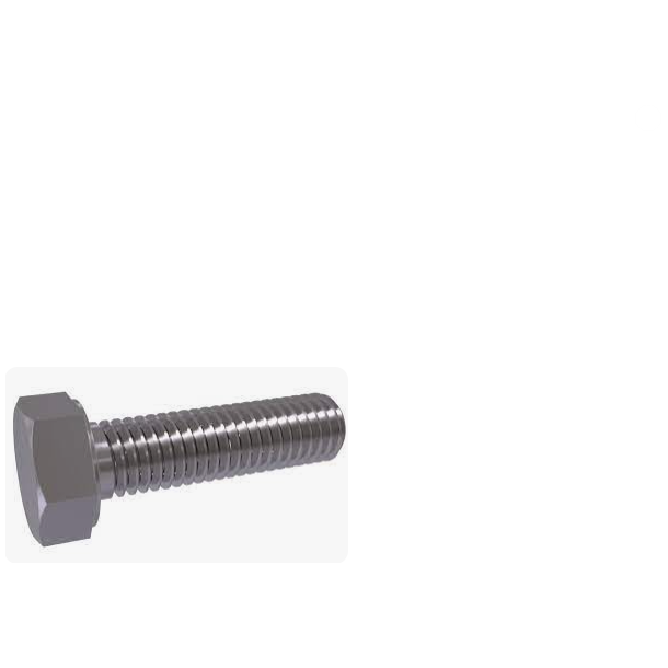 HEXAGON BOLT, M10X16, ISO4017-8.8-TZN.