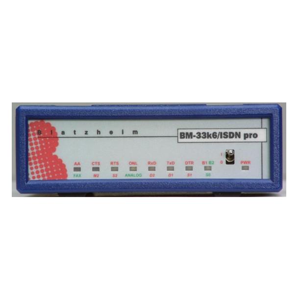 MODEM BM-33K6, ISDN PRO BLATZHEIM.