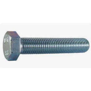 HEXAGON BOLT, M10X 65-ISO4017-8.8-TZN.