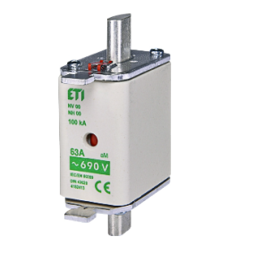 FUSE BOTTOM PART, SLIDER, NH00 160A 690V.