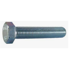 HEXAGON BOLT, M36X 90-ISO4017-8.8-TZN.