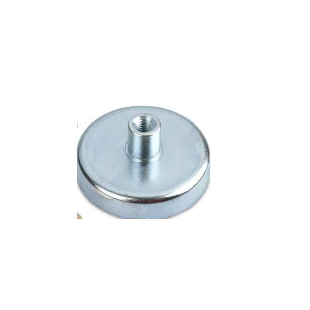 HF FLAT HOLDING MAGNET W. THREAD INSERT.