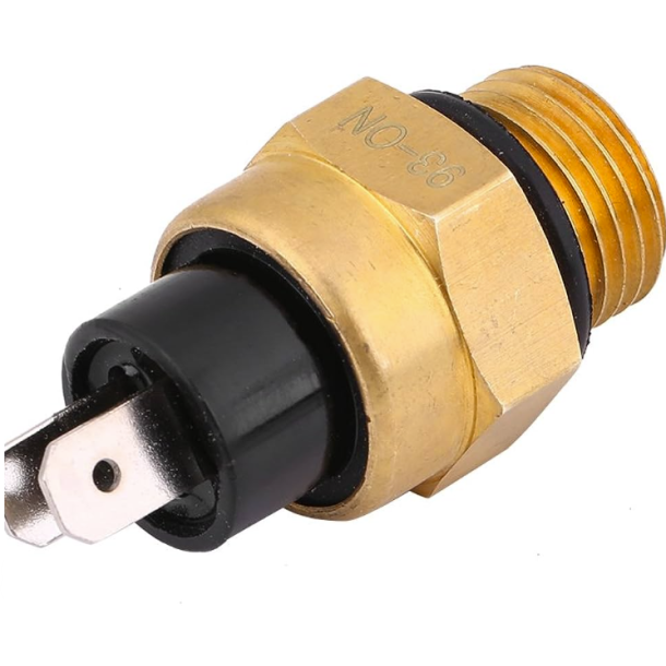 THERMO SWITCH 60C, FAN AT PITCH.