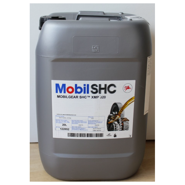 OIL, GEAR, MOBILGEAR SHC XMP 320, 20L.