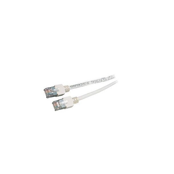 PATCH CABLE CAT.5E, 300MHZ, 0.5M, GREY.