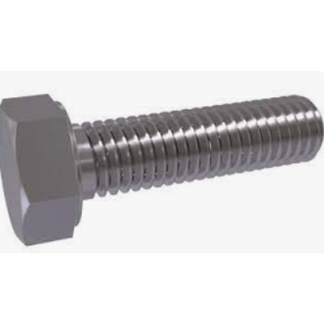 HEXAGON BOLT M16X80, ISO4017-8.8-TZN.