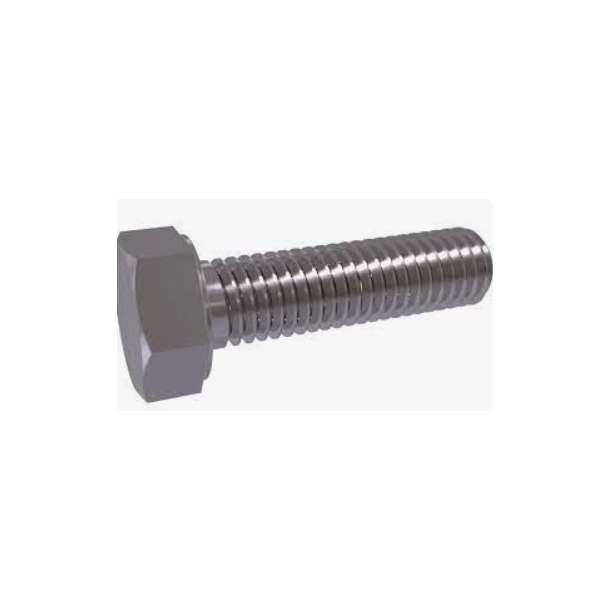 HEXAGON BOLT M16X80, ISO4017-8.8-TZN.