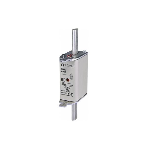 FUSE NH1, 25A, 690V, GG/GL.