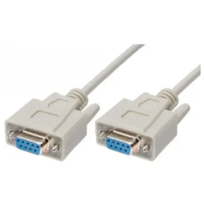 NULL MODEM CABLE DB9BU-DB9BU, 5M.