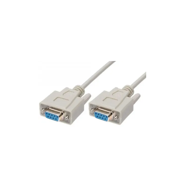 NULL MODEM CABLE DB9BU-DB9BU, 5M.