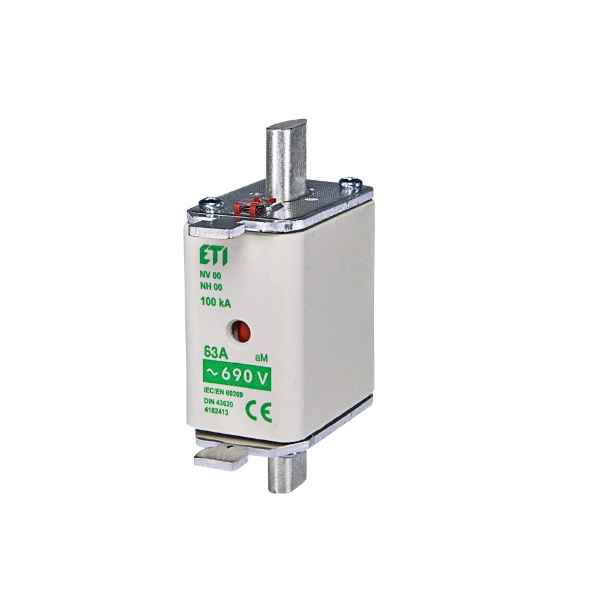 FUSE NH NT00, 100A, 690VAC.
