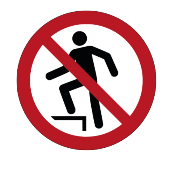 LABEL PVC PLATE NO STEP, D200MM.