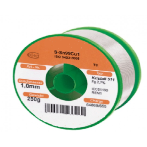 SOLDERING TIN 250G 1MM.