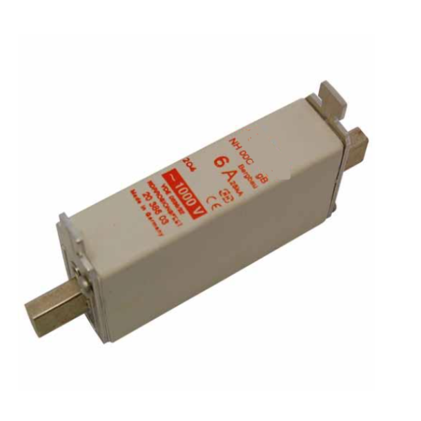 FUSE NH000, 6A GB FOR 1000VAC.