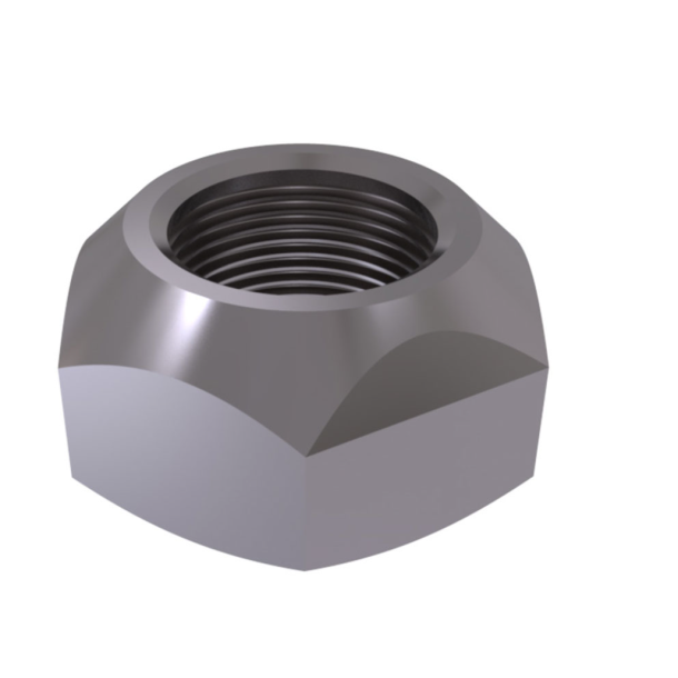 NUT M8 ISO7042 A2, SELF LOCKING.