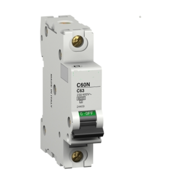 CIRCUIT BREAKER C60N/C 1-POLE 4A.