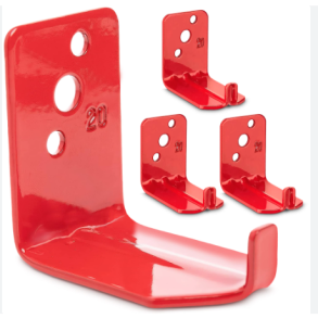 HOLDER FOR FIRE EXTINGUISHER.