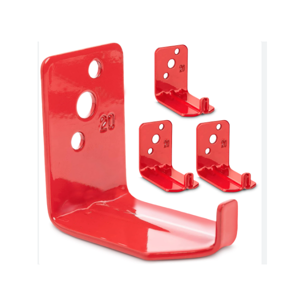 HOLDER FOR FIRE EXTINGUISHER.