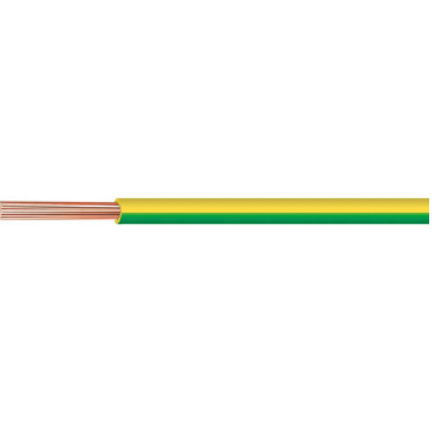 CABLE H07V-K, 10MM, GREEN-YELLOW.